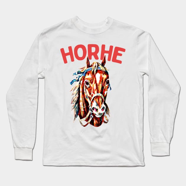 HORHE Long Sleeve T-Shirt by DankFutura